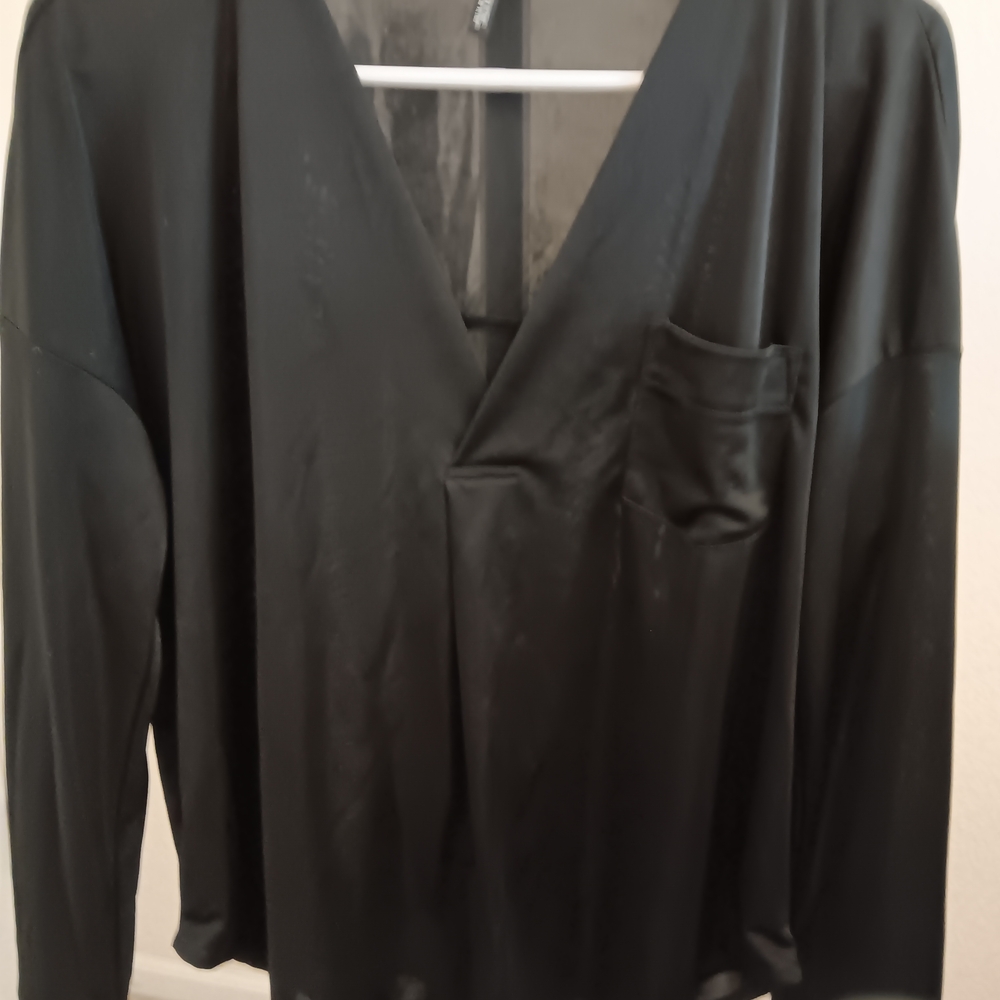 Elegant Black Women's Top